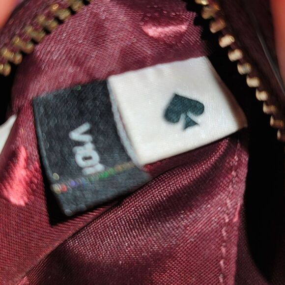 Kate Spade NY Kourtney Burgundy/Maroon/Wine Leather Camera Crossbody Bag - Picture 14 of 15